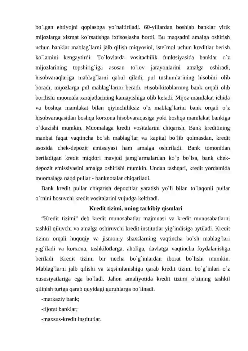 Banklarning kelib chiqishi va mohiyati 4