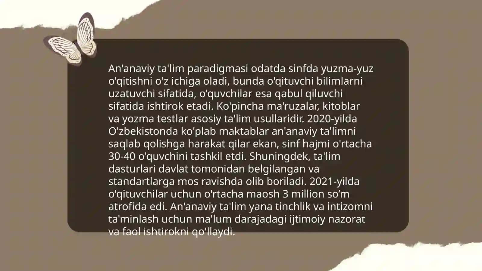 Didaktika ta'lim nazariyasi sifatida. Taʼlim paradigmalari 4