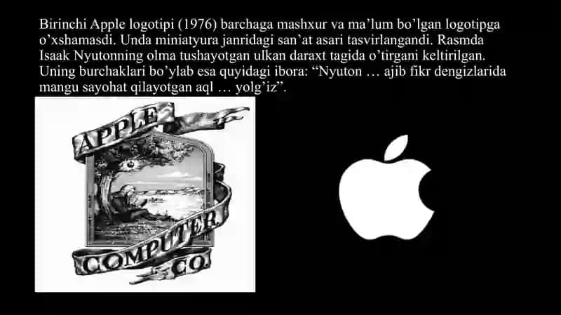 Apple kompaniyasi haqida 4