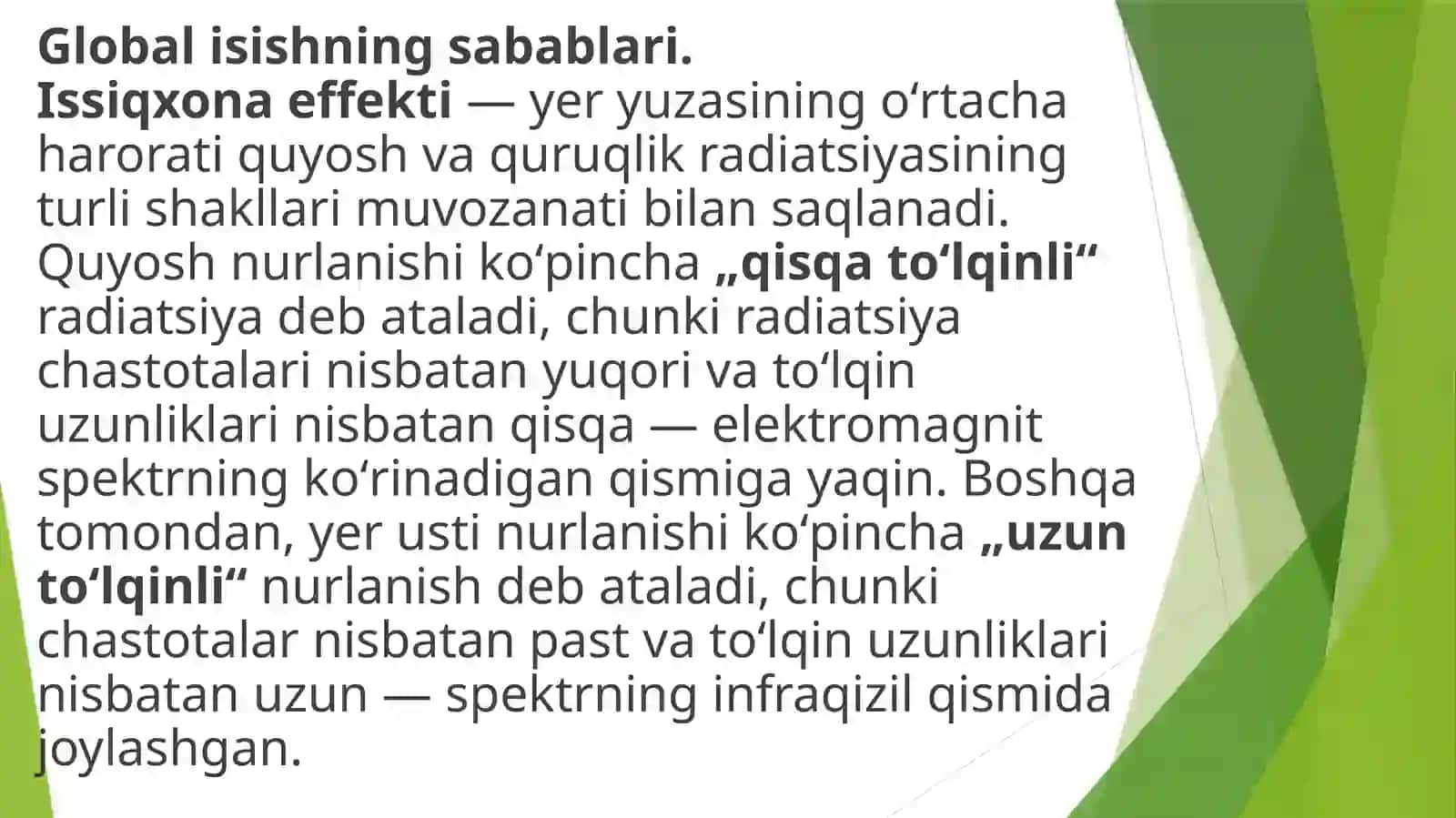 Globalisishning sabablari 4