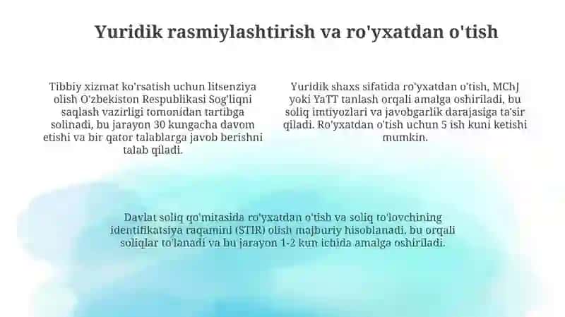 Stomatologik kabineti tashkil etish asoslari 4