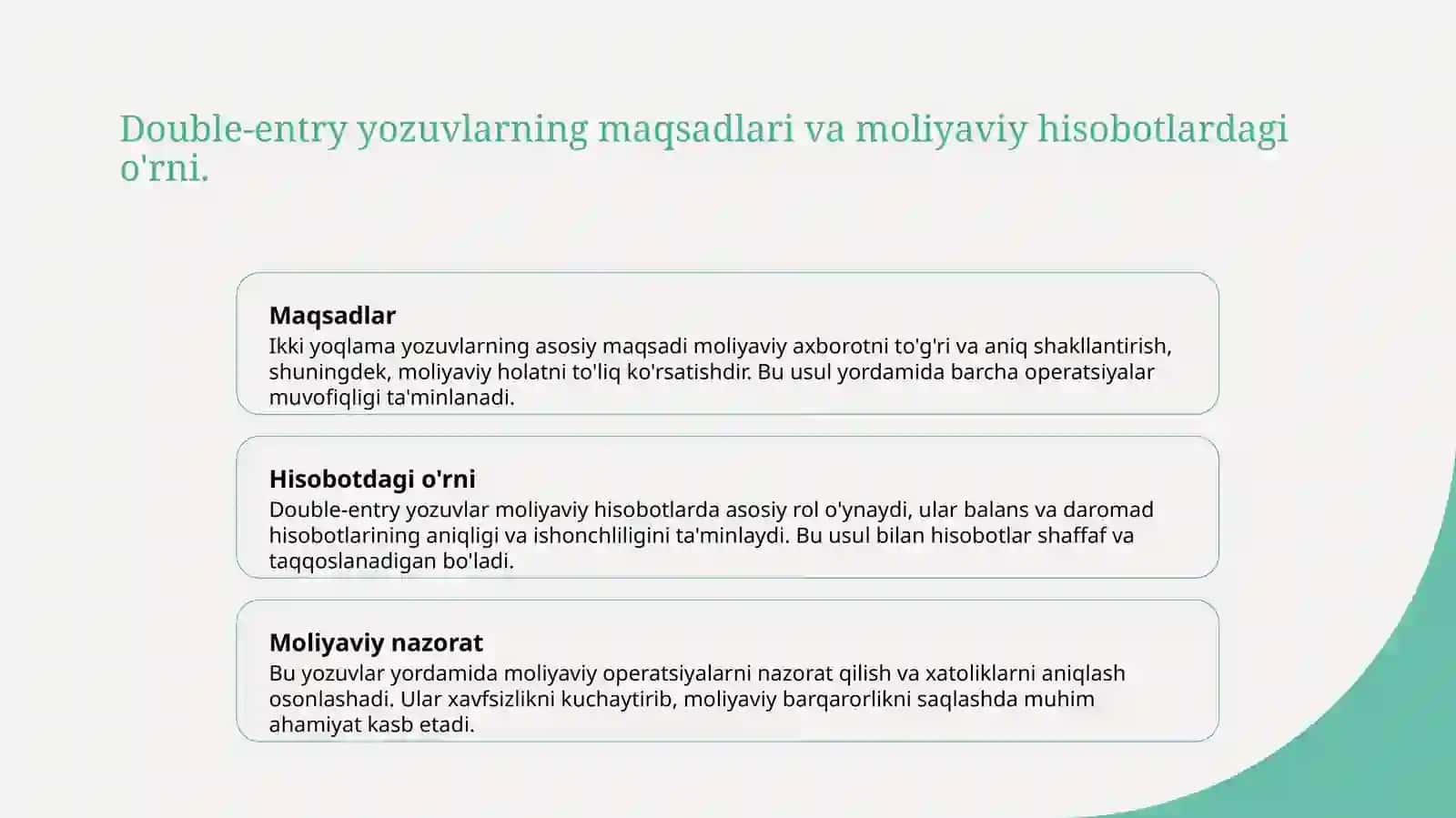 ikki yoqlama yozuvning mazmuni va qo'llanishi 4