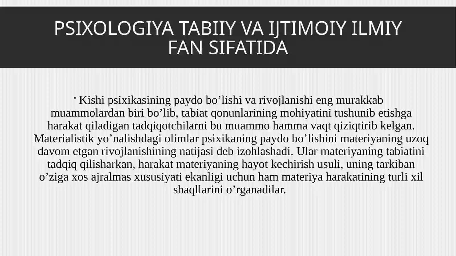 Psixologiyani tabiy va ilmiy asoslari 4