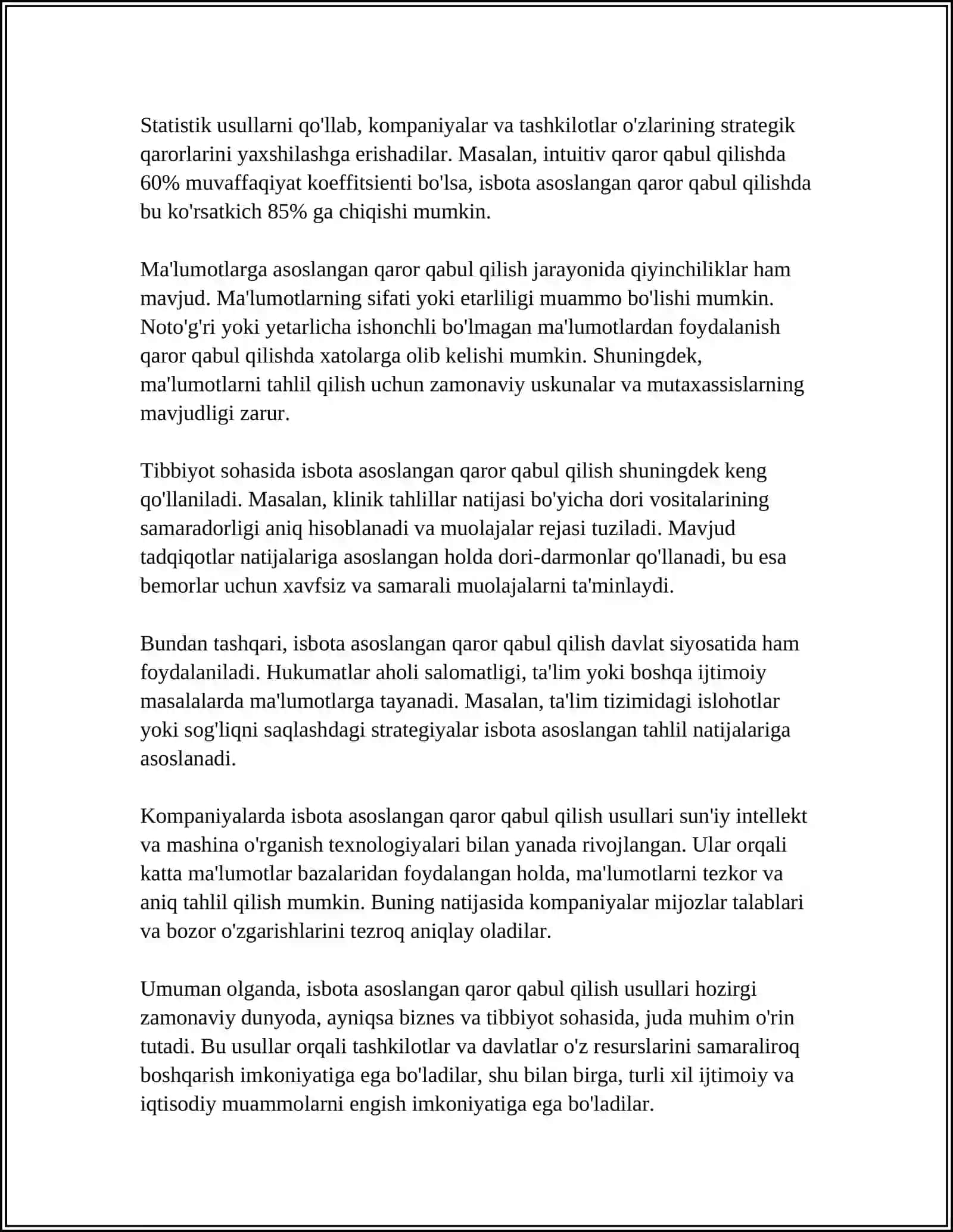 ISBOTLASH VA RAD QILISHDA DALILLARNING O'RNI 4