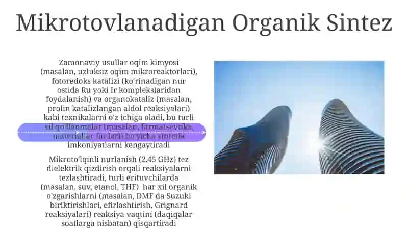Organik kimyoning zamonaviy usullari 4