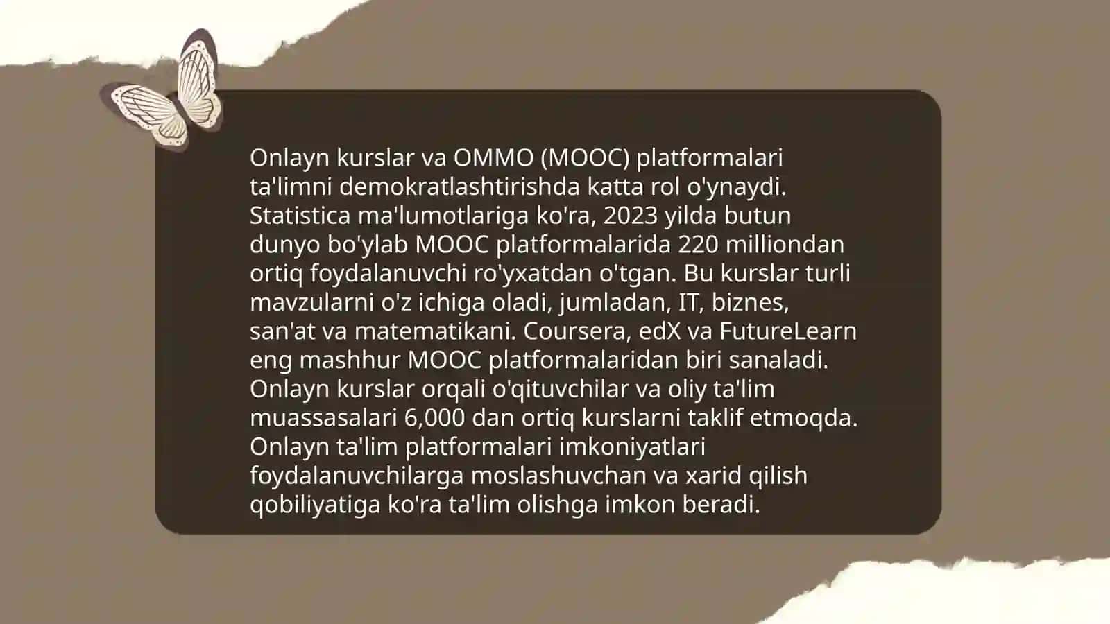Elektron ta'lim rivojining yetakchi tendensiyalari 4