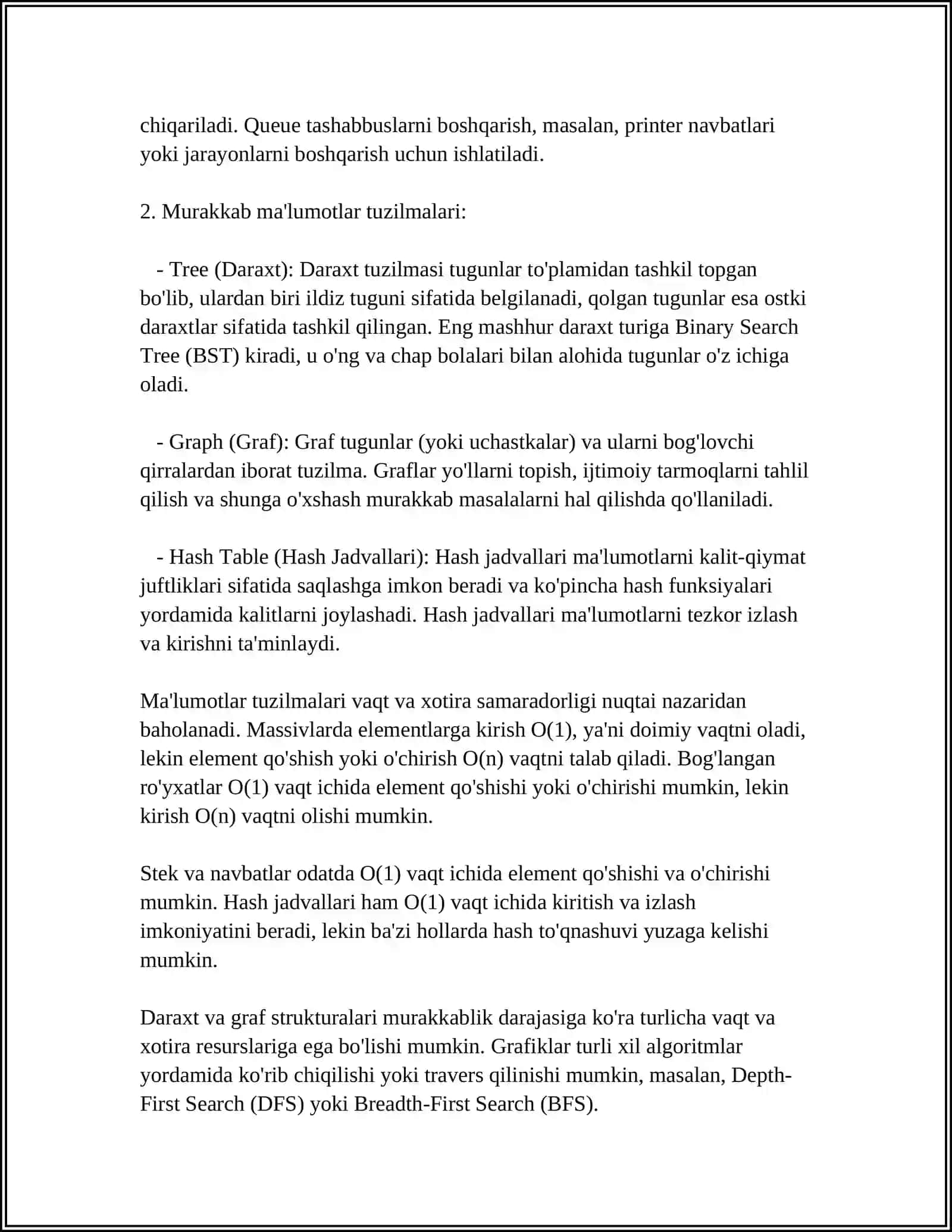 DARSLIK VA OQUV QOLANMALAR BOYICHA FAN BOBLARI VA MAVZULARNI ORGANISHT 4