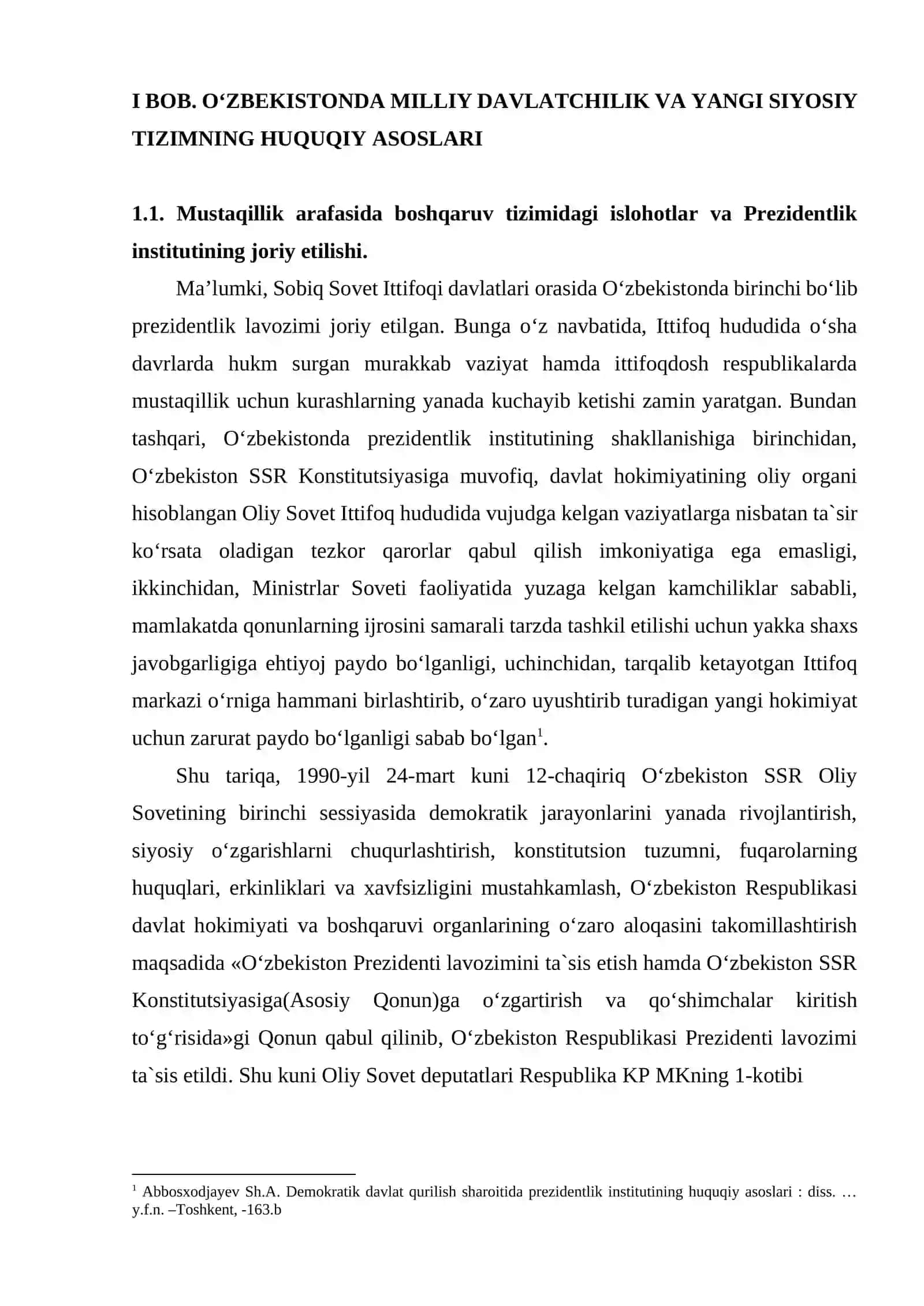 MUSTAQILLIKNING DASTLABKI YILLARIDA O‘ZBEKISTONDA SIYOSIY TIZIMNING SHAKLLANISH 4