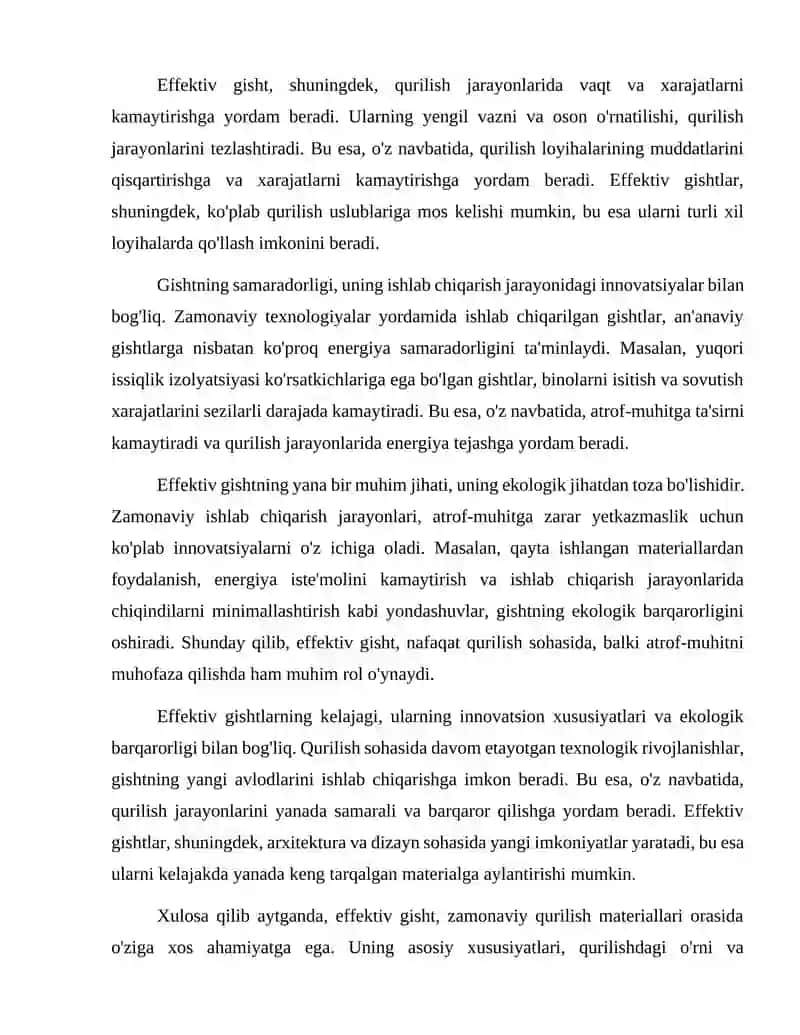 Effektiv gisht 4