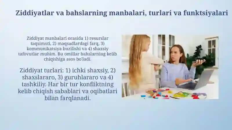 Pedagogik nizolar va ziddiyatlarni falsafiy, pedagogik-psixologik tasnifi 4