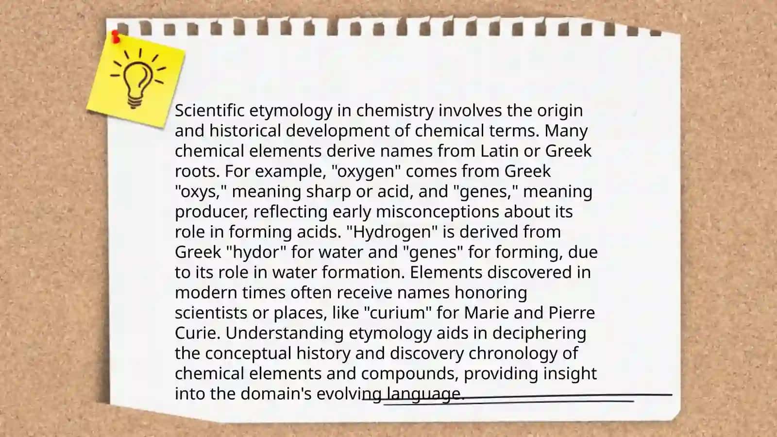 Etymology.Scientific,etymology,folk etymology and "false etymology" 4