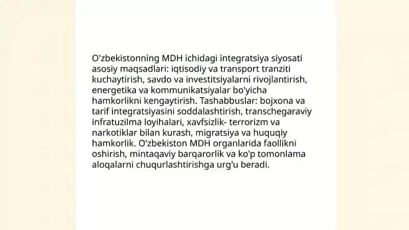 O'zbekistonning BMT bilan diplomatik va siyosiy hamkorligi 4
