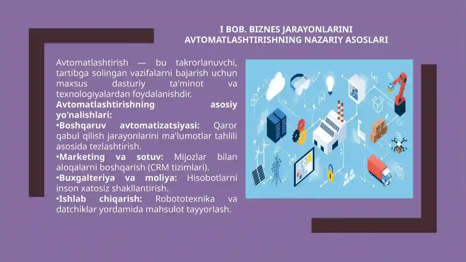 Biznes jarayonlarini avtomatlashtirishning samaradorligi 4
