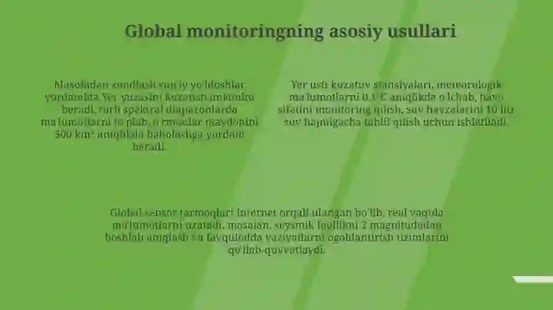 global manitoring 4