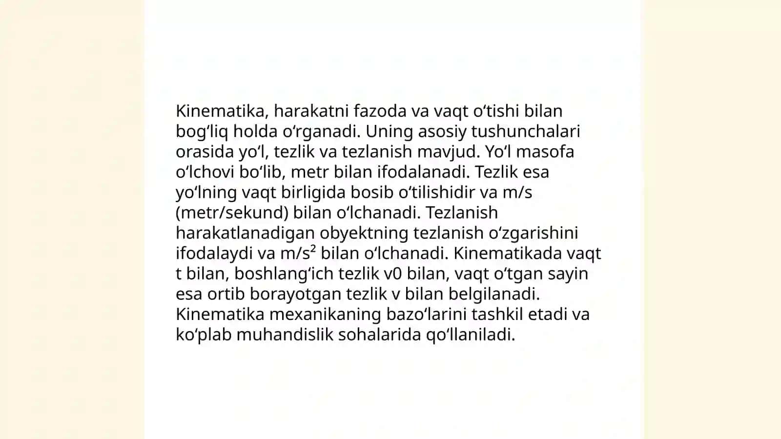 Ta'sir chiziqlarini chizish 4