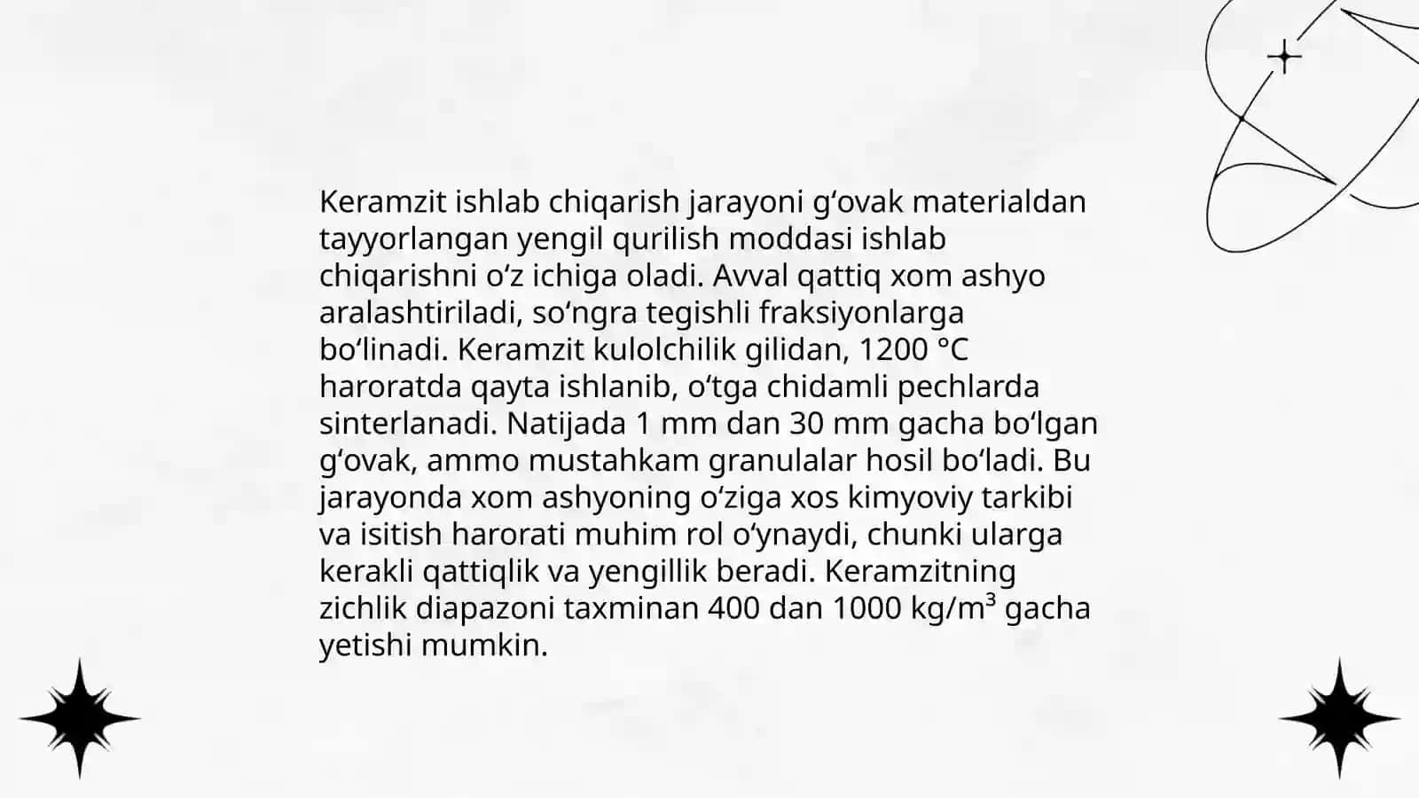 Keramzit beton buyumlarni ishlab chiqarish texnologiyasi 4