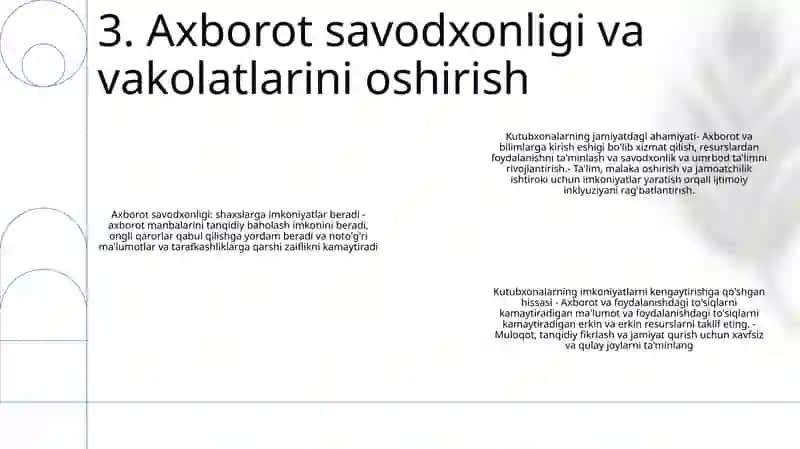 Axborotlarning Ijtimoiy Ahamiyati Va Faoliyatlari 4