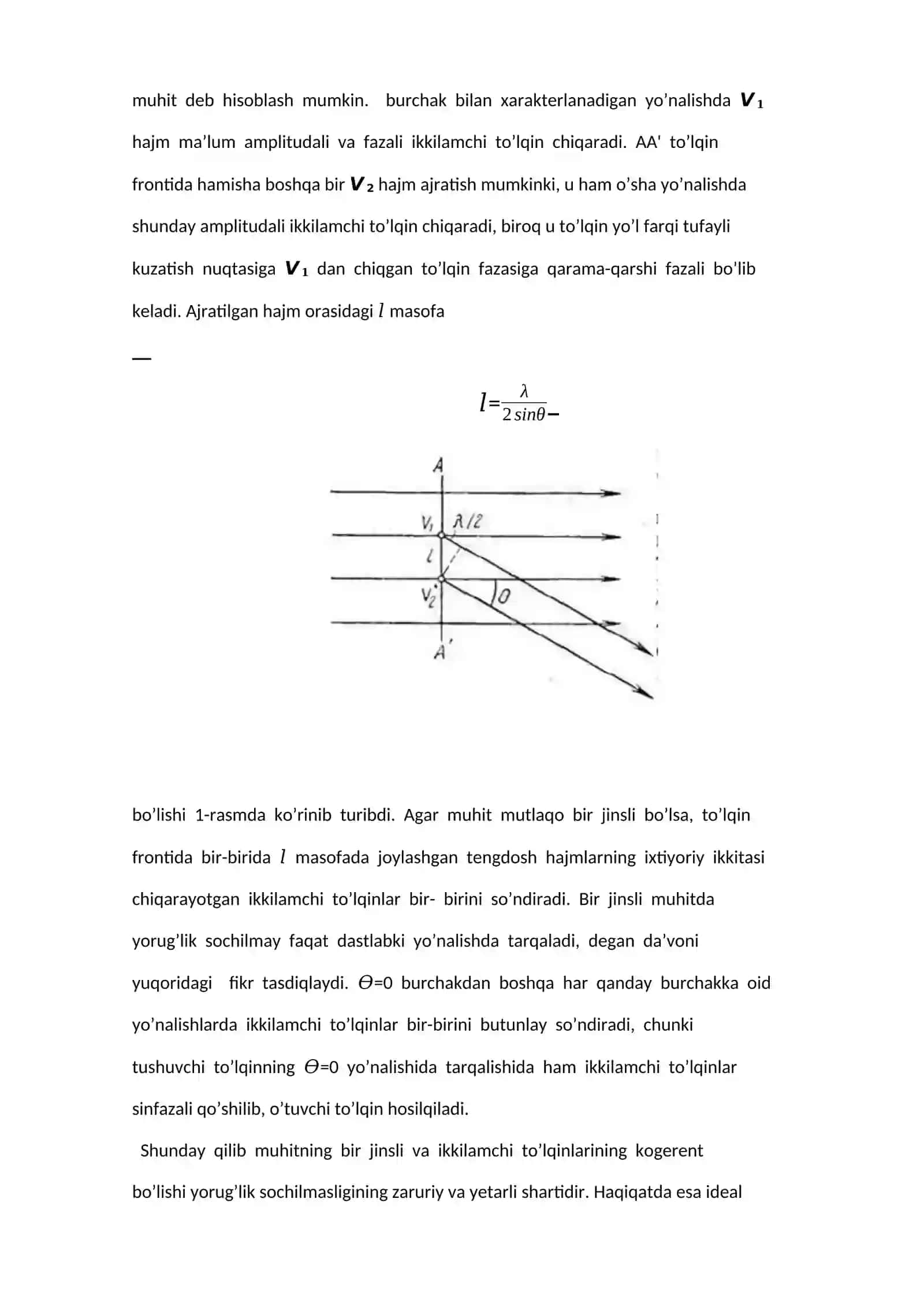 YORUG’LIKNING  KOMBINATSION  SOCHILISHINI O’RGANISH mavzusida tayyor kurs ishi 4