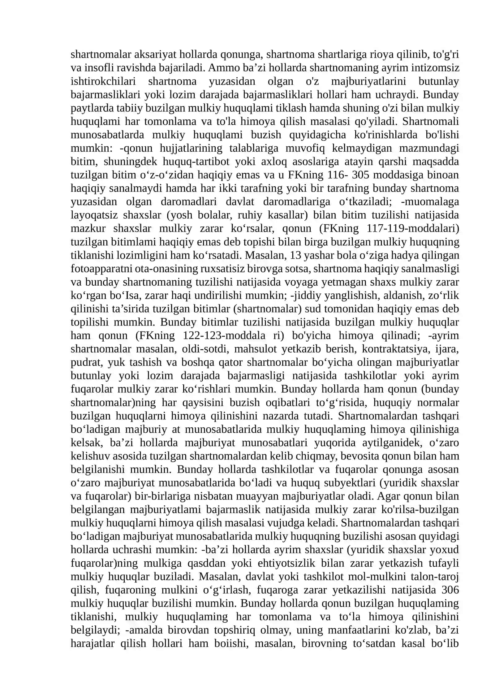 Mulk huquqini vindikatsion da’vo qo‘zg‘atish yo‘li bilan himoya qilishning xususiyatlari 4