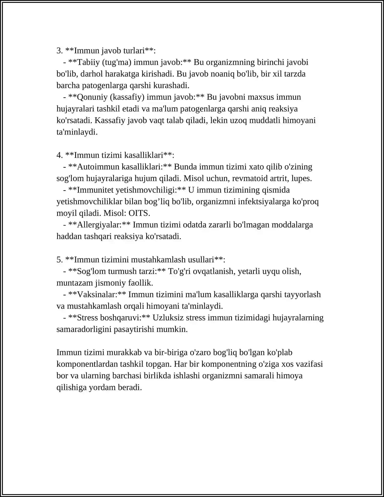 IMUNITET TANQISLIGINING FIZIOLOGIK ASOSLARI 4