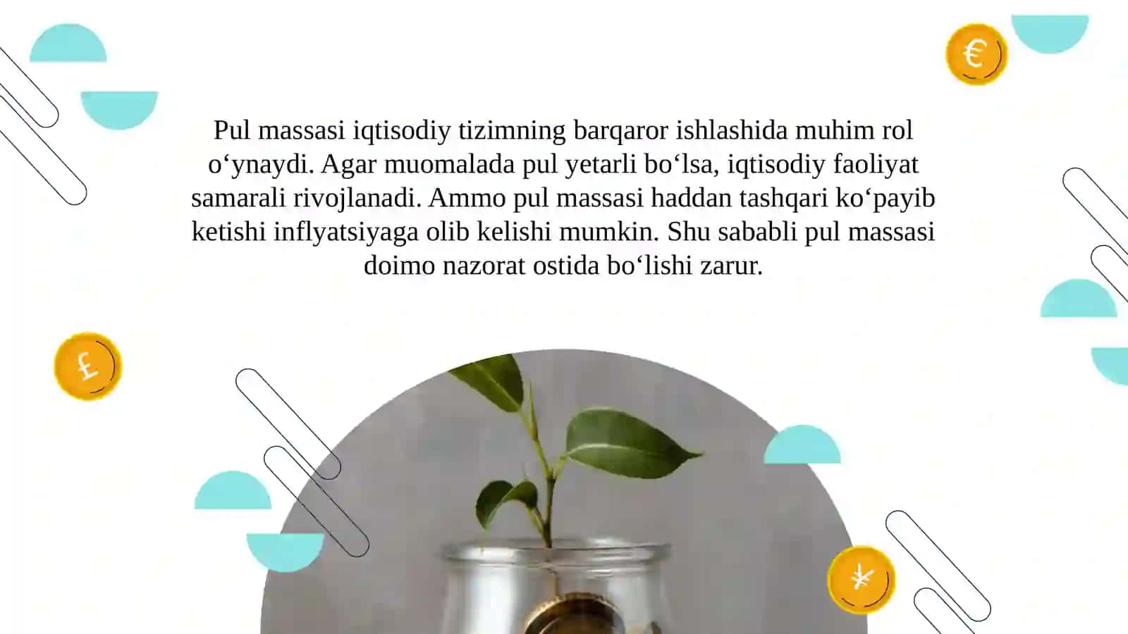 Pul massasi iqtisodiyoti 4