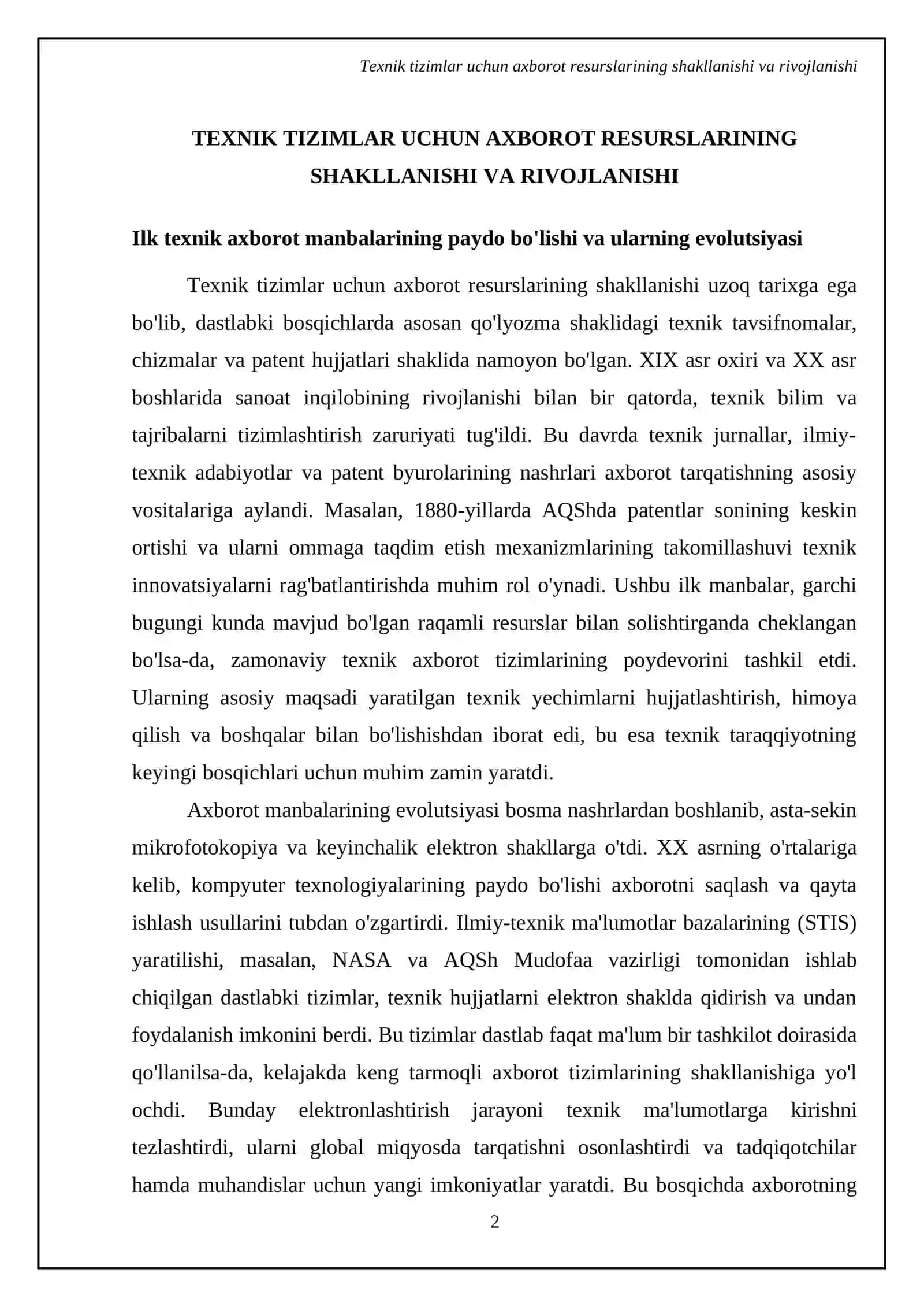 Texnik tizimlar soxasidagi Internet resurslarning tasnifi 4