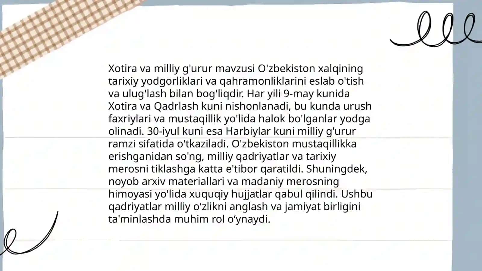 Xotira va tarix 4