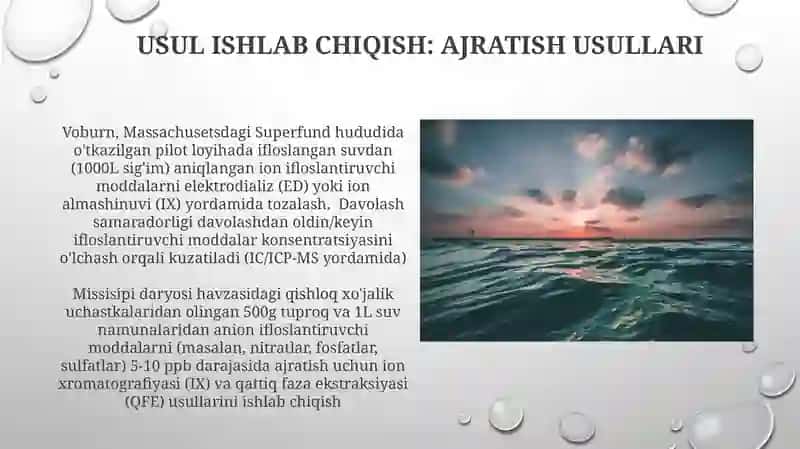 Ionli birikmalarning tavsifi 4