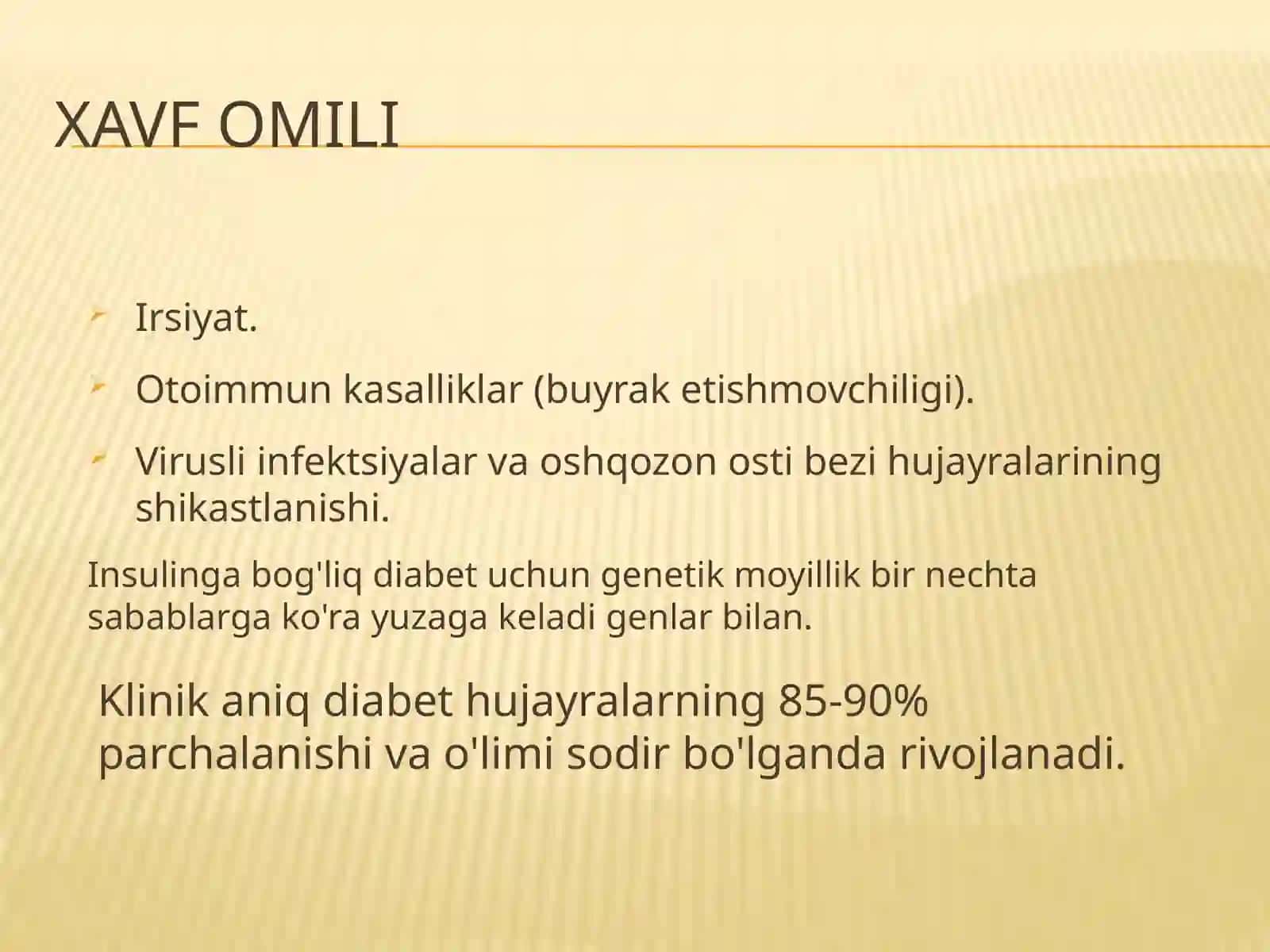 Qandli diabet 4