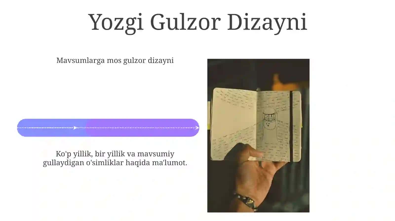 Mavsumiy Gulzor Dizayni 4