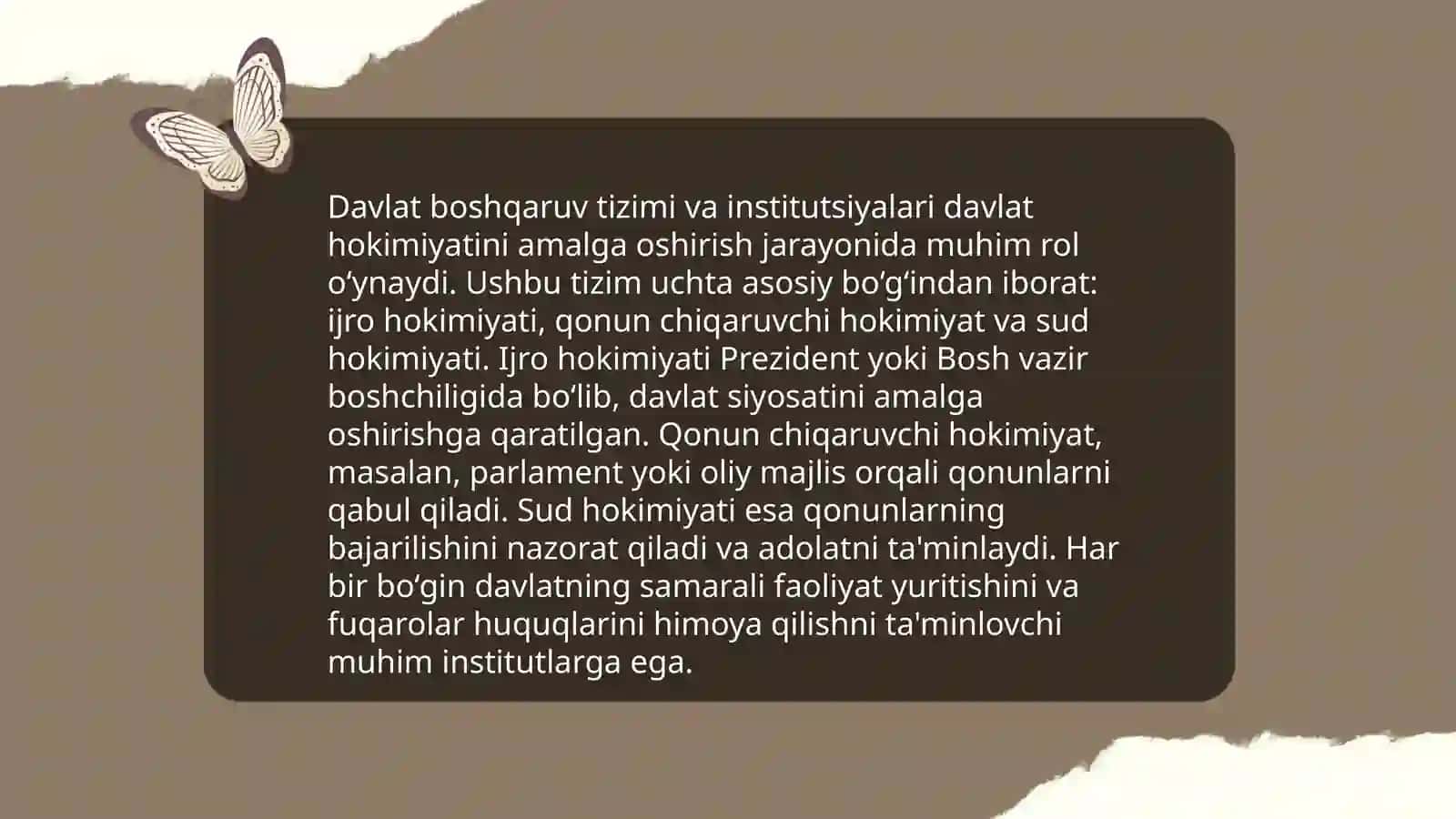 O'zbekiston Respublikasining Konstitutsiyasi 4