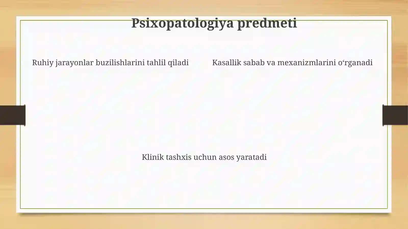 Psixopatologik simptomlar,simptom majmualari va sindromlar 4