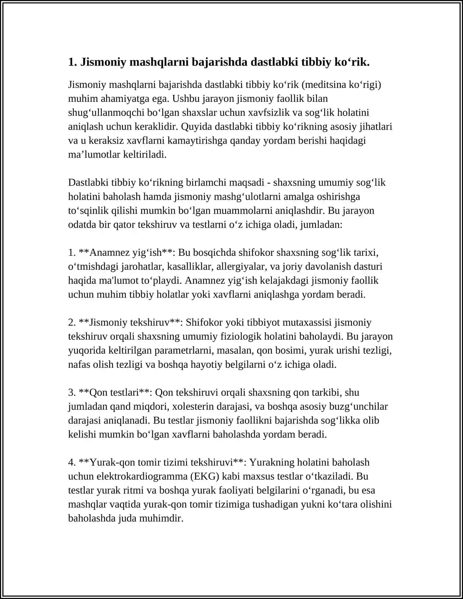 Jismoniy Mashqlarni Bajarishda Xavfsizlik Usullari 4