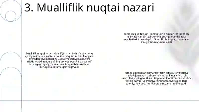 Guliverning Sayohatlari Asari Kompozitsion Tahlil 4