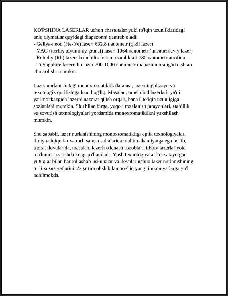 LAZER NURLANISHI MONOXROMATIKLIGI 4