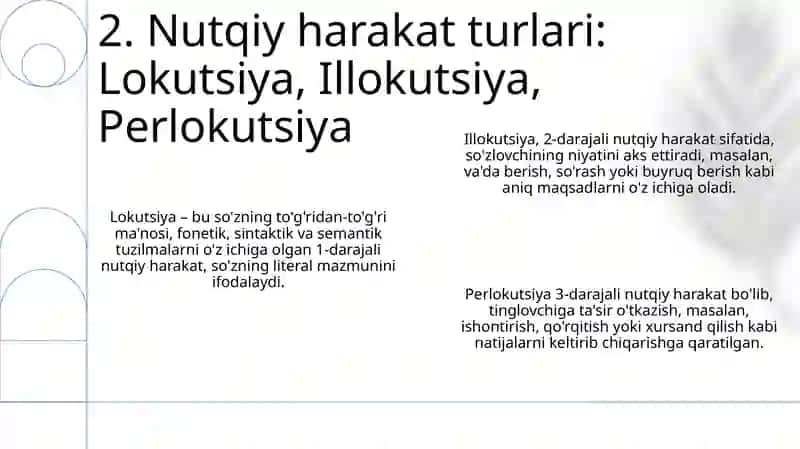 Nutqiy harakat va nutqiy vaziyat 4