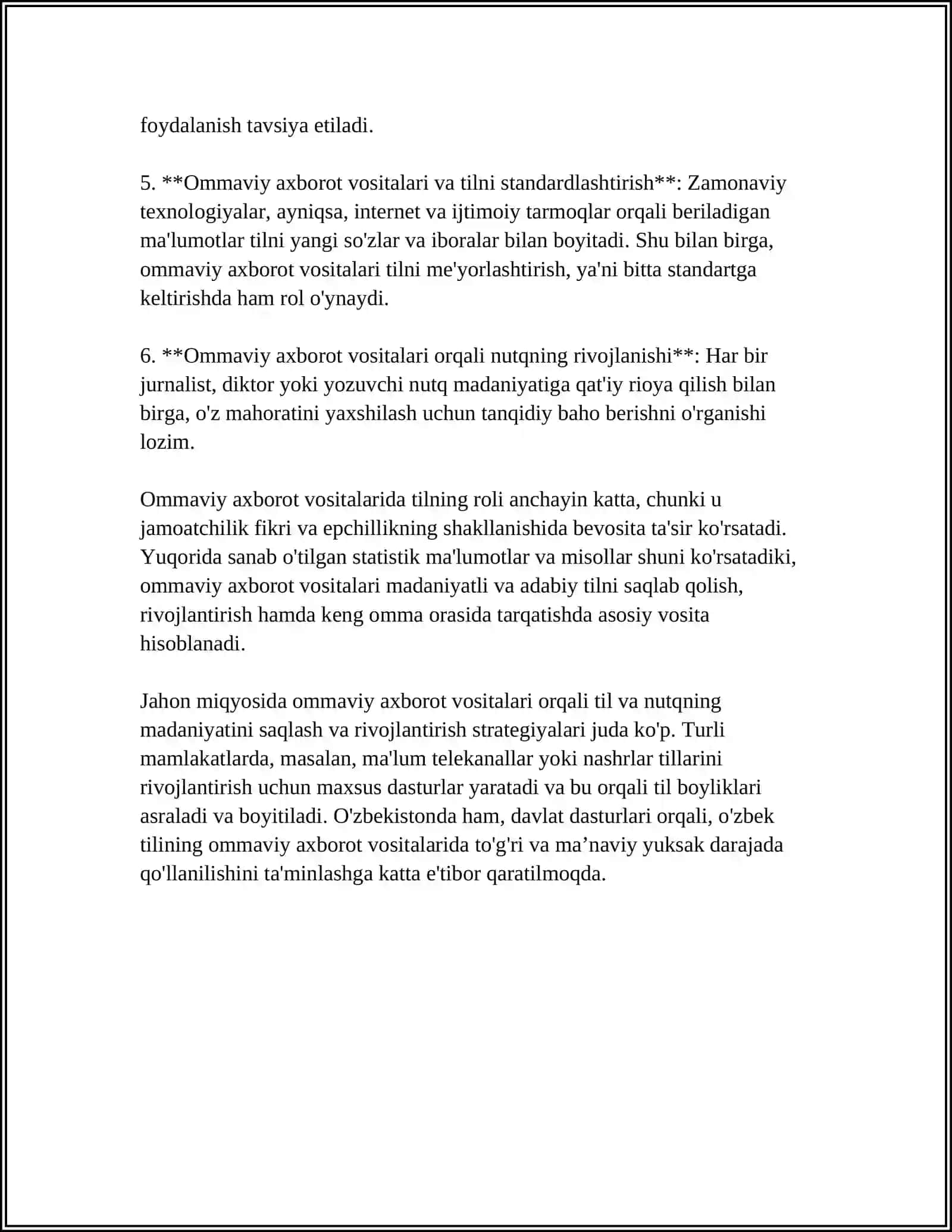 MEDIADA UNDOVLARNING LINGVISTIK XUSUSIYATLARI 4