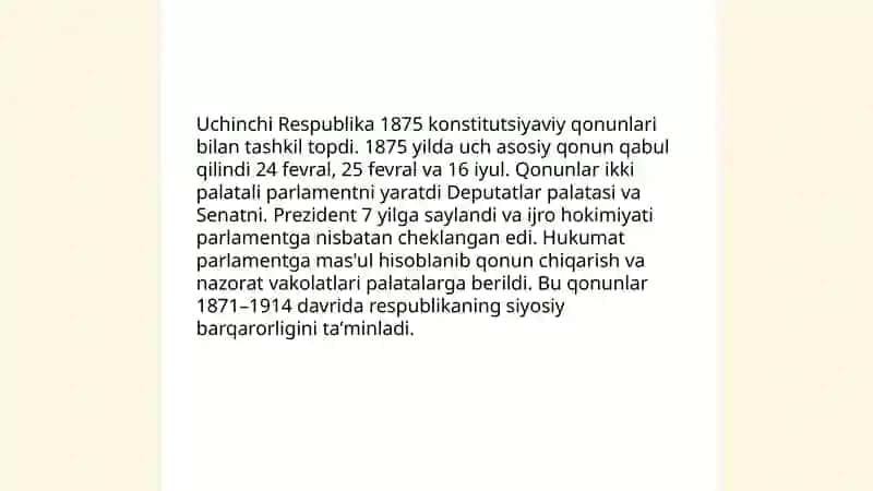 1871-1914yillarda Fransiya 4