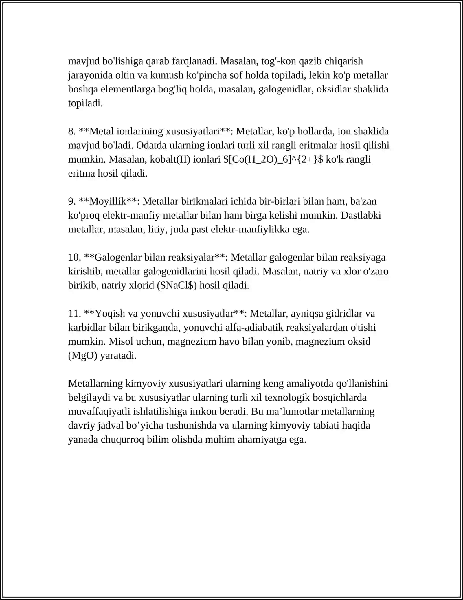 METALLAR KARROZIYASI NIMAGA BOG'LIQ, UNDAN QANDAY HIMOYALANAMIZ 4