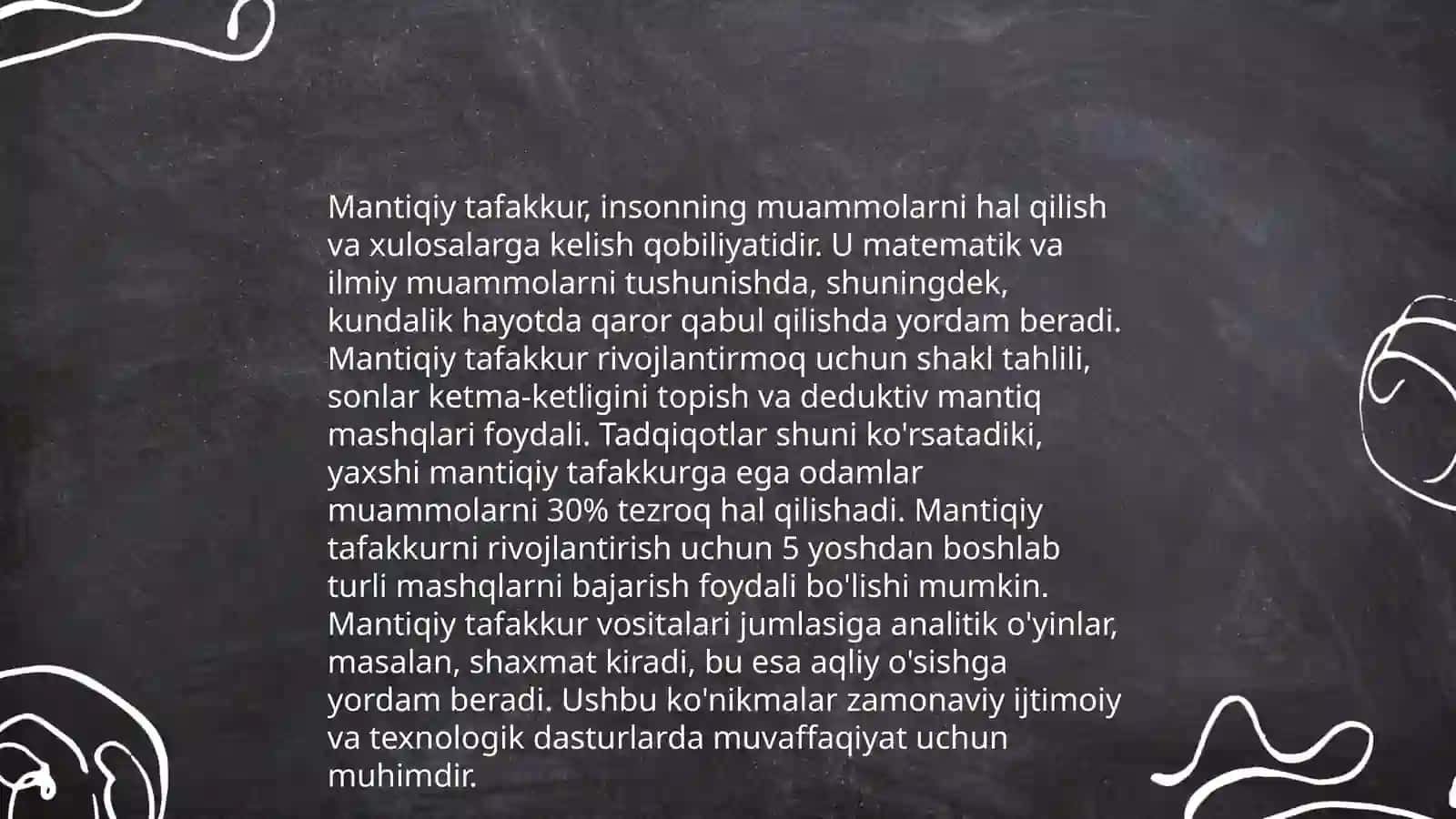 Bilish va mantiq. Mantiq qonunlari va ularning mohiyati 4