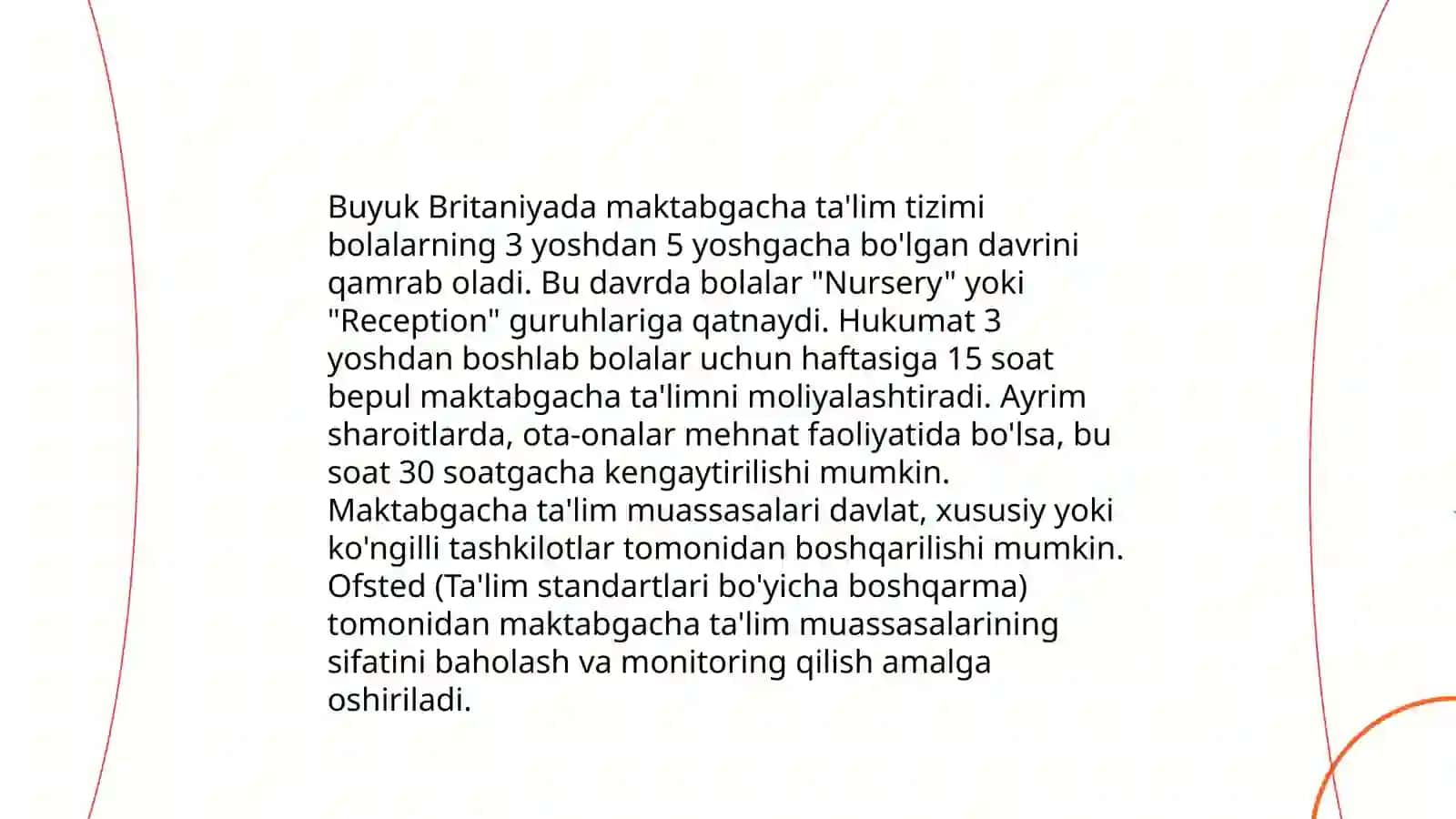 Rossiya va Buyuk Britaniyada Maktabgacha taʼlim tizimi 4