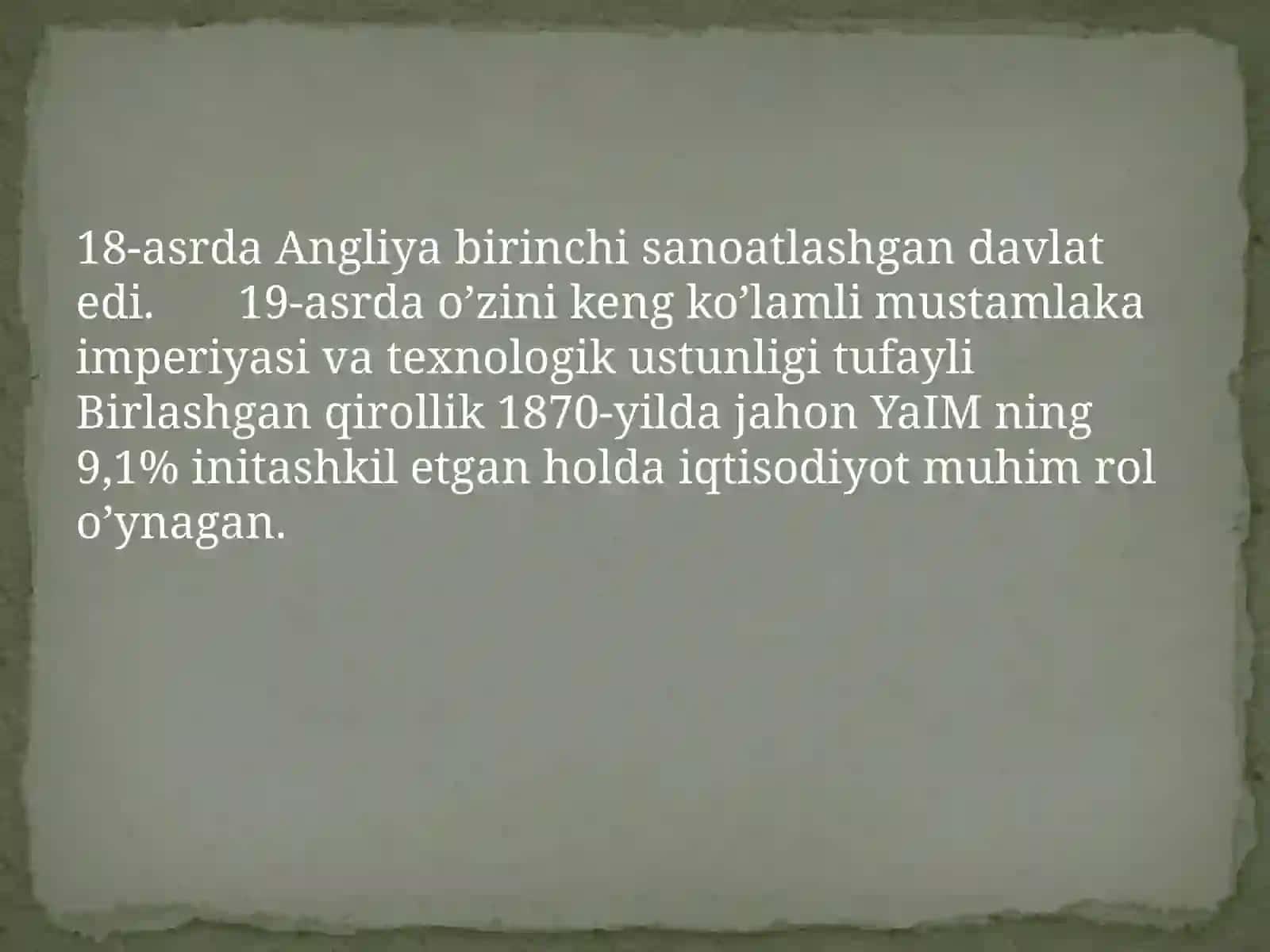 Birlashgan Qirollik makroiqtisodiy ko’rsatkichlari tahlili 4