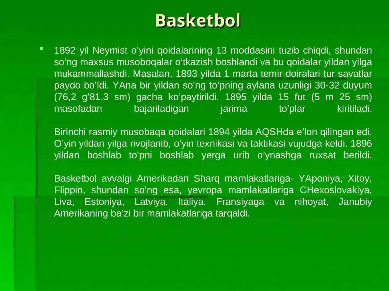 Basketbol tarixi va texnika-taktikasi 4