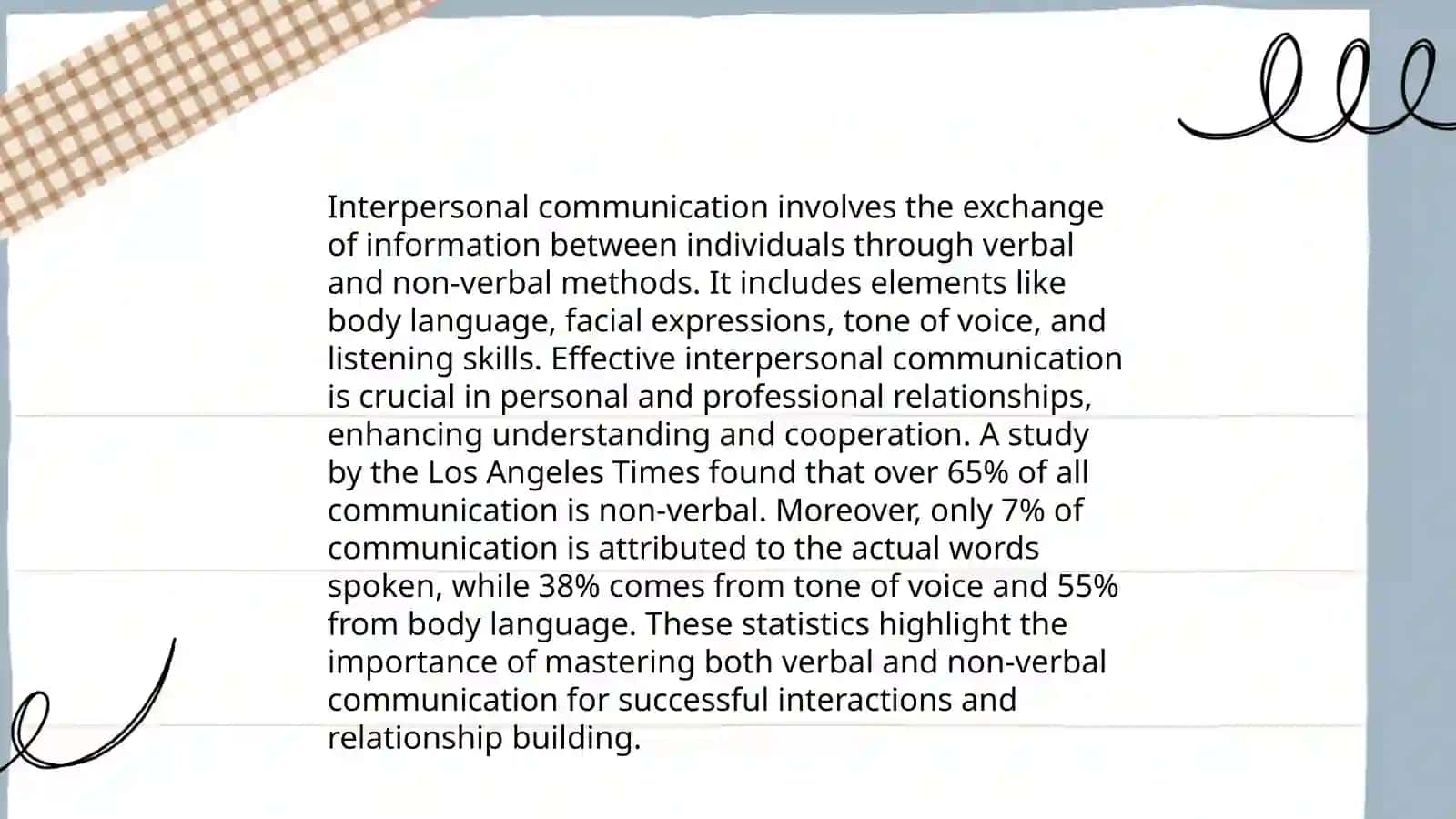 Nonverbal Communication 4