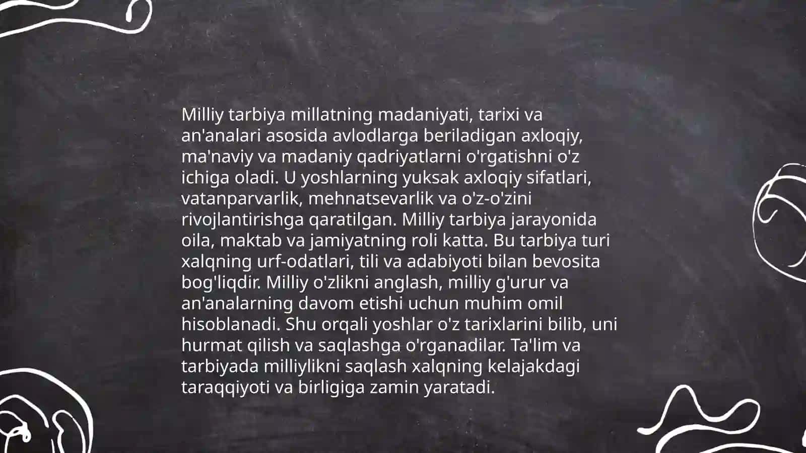 Har tomonlama barkamol shaxsni shakllantirish-milliy tarbiyaning bosh maqsadi 4