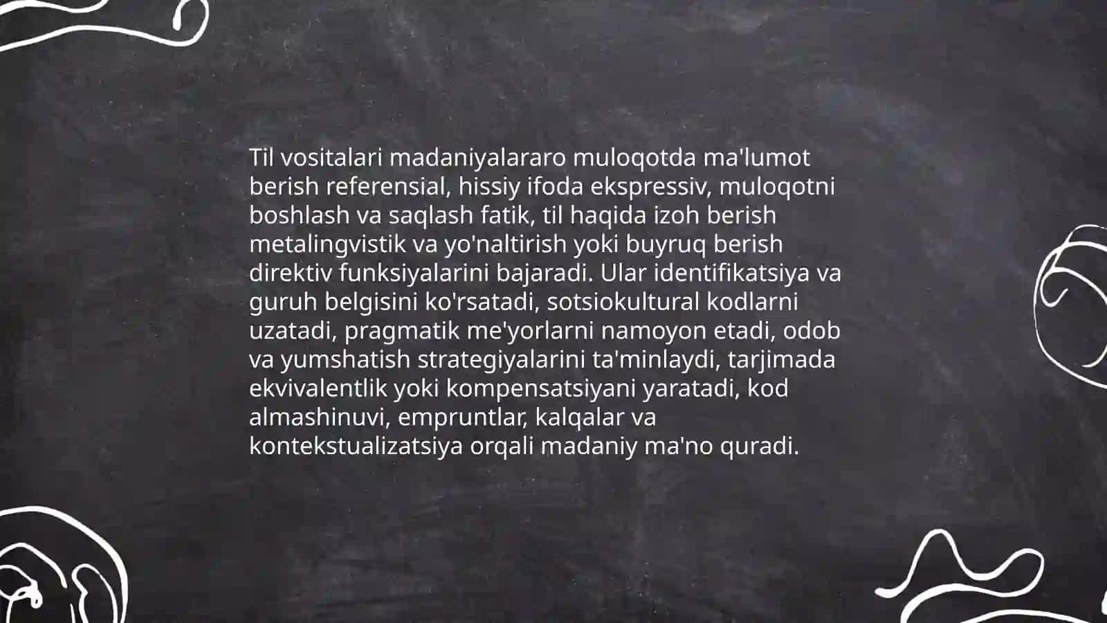 Madaralararo kommunikatsiyaning verbal kanali va o‘ziga xosligi 4