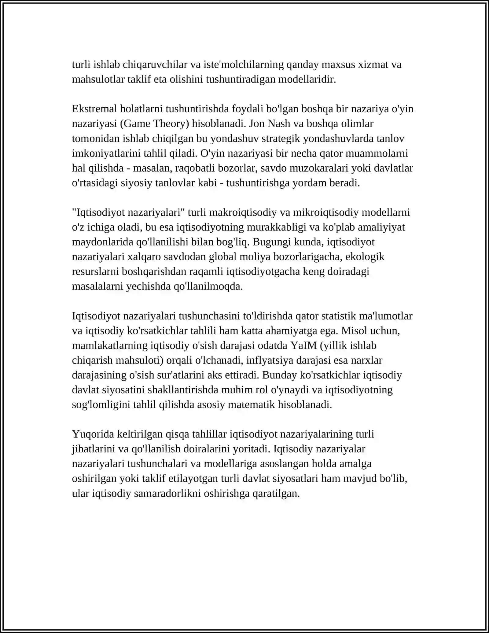 FARGONA DAVLAT UNIVESITETI IQTISODIYOT KAFEDRASI 4