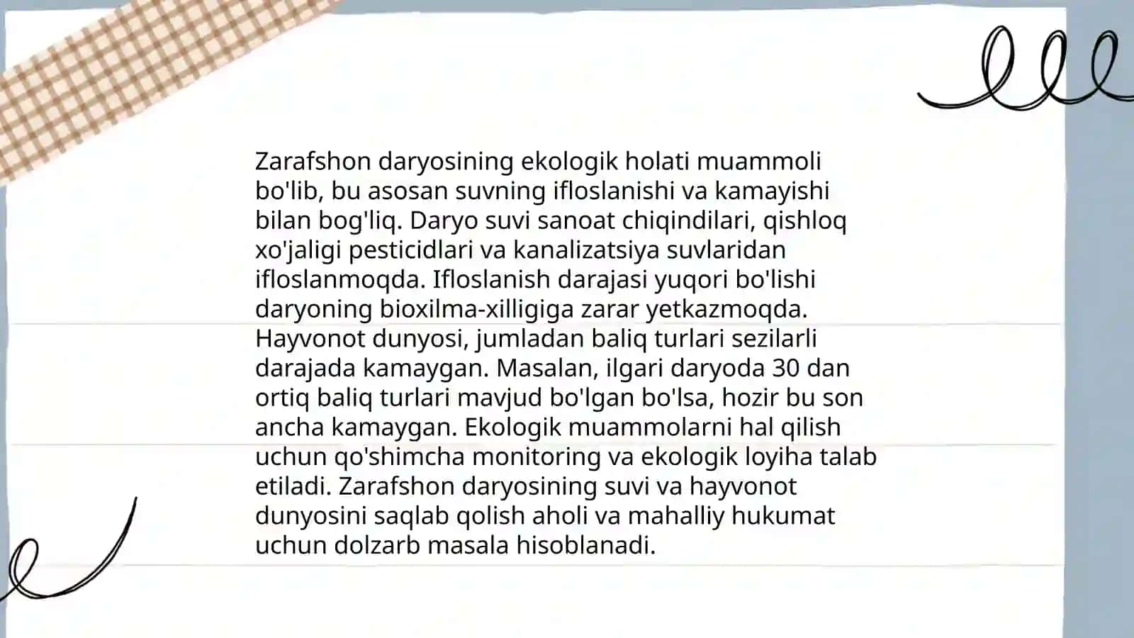 O'zbekiston hayvonot dunyosi va ekologik omillar 4