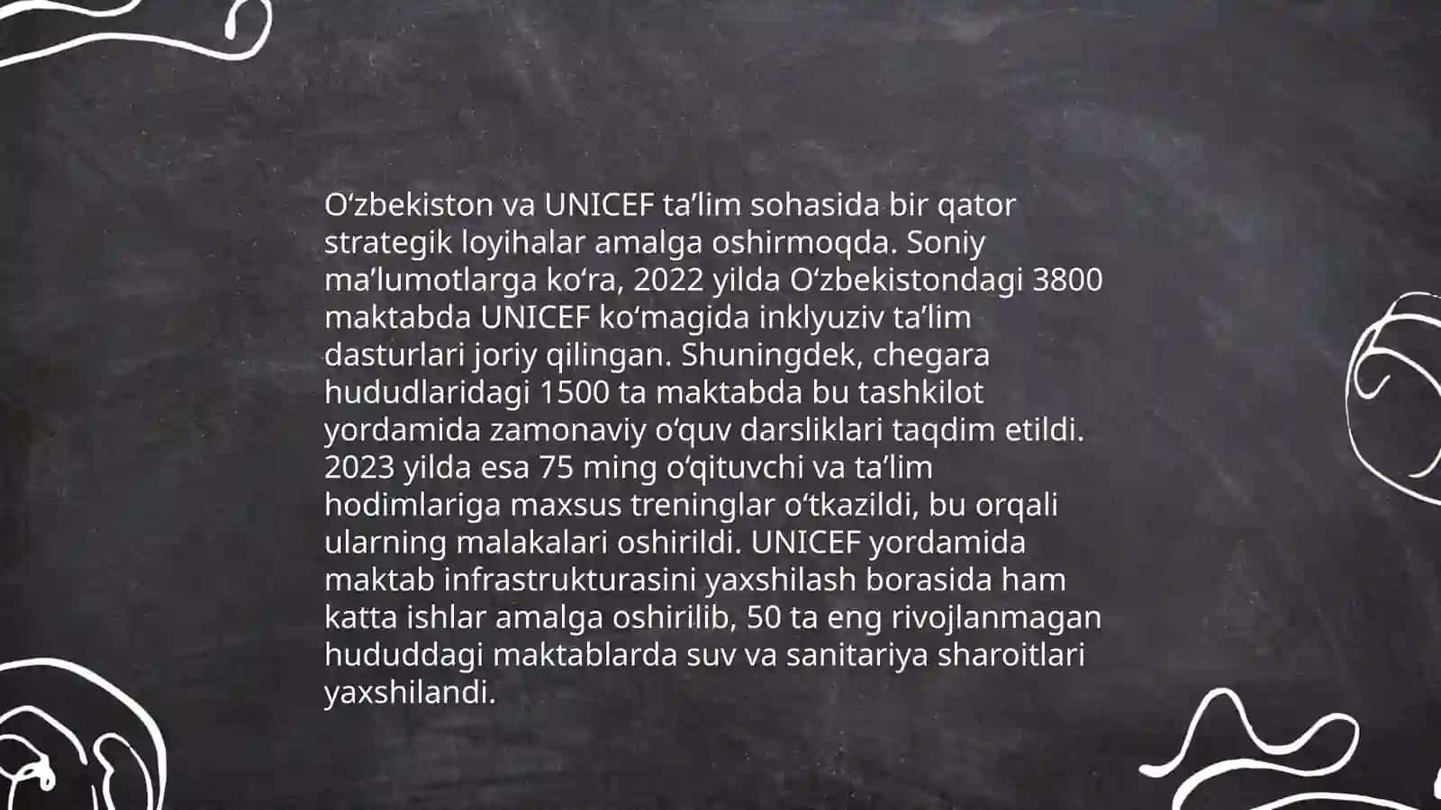 O'zbekiston va UNESCO ta'lim sohasidagi hamkorligi 4