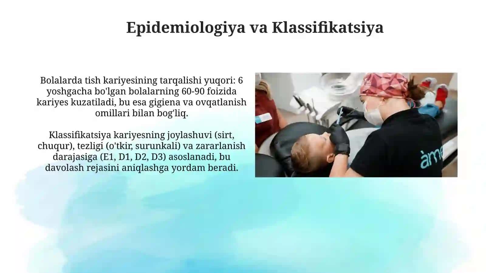 Bolalar stomatologiyasida sut tishlari kariesining xususiyatlari 4